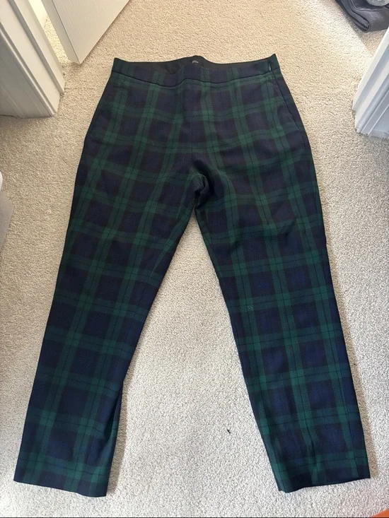 J crew plaid pant - Picture 1 of 1